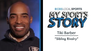 My Sports Story Tiki Barber  Sibling Rivalry [upl. by Corri]