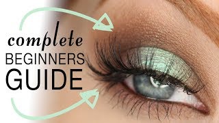 How to Apply False Lashes  Complete Beginners Guide [upl. by Fidelity]