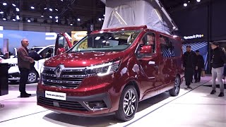 2024 Renault Trafic Spacenomad Camper Van  Interior Exterior Walkaround  Brussels Motor Show [upl. by Mackie167]