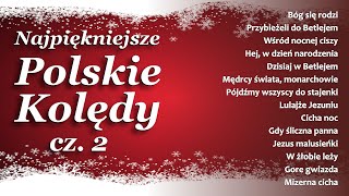 ⭐ █▬█ █ ▀█▀ ⭐ Kolędy Polskie  Piosenki Świąteczne 2023 z tekstem cz 2 ⭐Wśród nocnej ciszy [upl. by Stanislas]