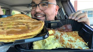 NEW Denny’s Pumpkin Pecan Pancakes 🎃🥞 [upl. by Nareik]