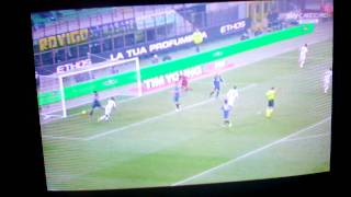 InterUdinese 01 3122011 Goal amp Highlights [upl. by Megargee]