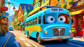 The Wheels on the Bus Nursery Rhyme Song for Kids [upl. by Conard778]