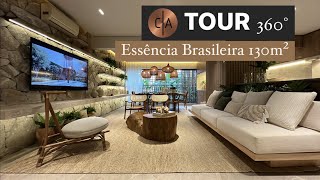 Essência Brasileira  Apartamento de 130m² [upl. by Nesyaj]