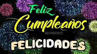 Felicitaciones por tu cumpleaños hermoso mensaje de feliz cumpleaños con canción cumpleaños feliz [upl. by Cinderella]