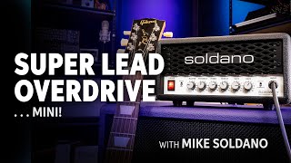 Soldano SLO Mini 30watt Miniamp Head Demo [upl. by Leunam618]