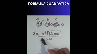 Cómo Identificar a b y c en la Fórmula Cuadrática en Segundos 🧠✍️✨ [upl. by Aneek]