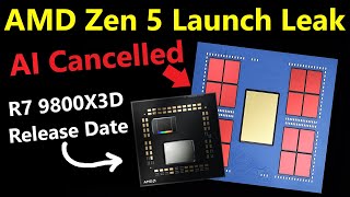 AMD Zen 5 Launch Leak Benchmarks X3D Release Date Turin AI Update [upl. by Elleunamme]