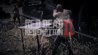 SALVANDO O SEAN DOS CAÇADORES DE RECOMPENÇAS NO RED DEAD REDEMPTION 2 [upl. by Lexi]