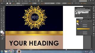 How to Make Diary Cover Design in illustrator [upl. by Nolaf]