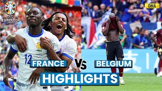 France Vs Belgium Highlights France Advances To QF After Late Own Goal By Belgium I UEFA Euro 2024 [upl. by Oatis]