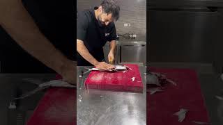 Fish filleting is very enjoyable😁🐠🍣🔪 seafood food chef sushishortvideo shortsshortgaming [upl. by Winifield]