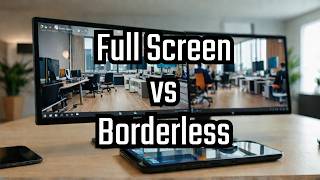 Is Fullscreen mode better than Borderless Windowed mode [upl. by Shiri]