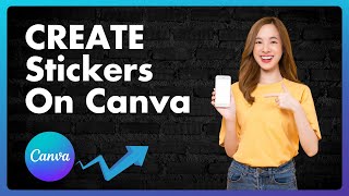 How To Create Stickers On Canva [upl. by Tarsuss]