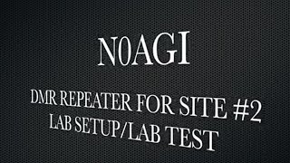 N0AGI  SECOND MotoTRBO DMR REPEATER  Part 1 [upl. by Adeline]