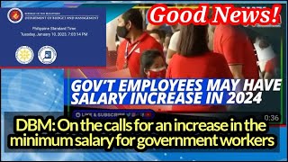 GOOD NEWS DBM ON TEACHERS SALARY INCREASE FOR 2024 [upl. by Ttegdirb510]