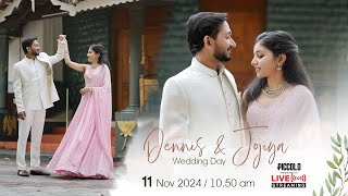 DENNIS ❤ JOJIYA 🎦 WEDDING LIVESTREAMING 🕙 1050 AM II [upl. by Coral]