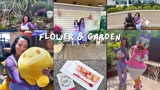 EPCOT’s Flower amp Garden Festival 2024  The Young Tot Vlogs [upl. by Onin]