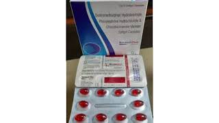 Novacuf Plus Capsules Dextromethorphan Hydrobromide Phenylephrine Hydrochloride amp Chlorpheniramine [upl. by Ahtaela422]