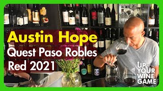 Austin Hope Quest Paso Robles Red 2021🍇 Red Wine Review  Best Wine at 20 trending [upl. by Enhpad514]