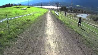 Nick Beer  Hafjell DH World Championships 2014 Practice Run [upl. by Ferreby]