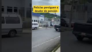 Captan persecución policial contra deudor de pensión alimenticia [upl. by Amaj111]