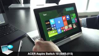 ACER Aspire Switch 10 SW5015 2015 ITA [upl. by Hooper]