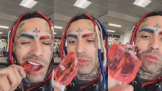 Lil Pump Eats Cricket Candy🤮🤮🤮🤣🤣🤣 [upl. by Jea483]