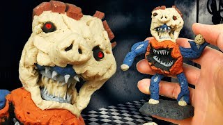 Making NIGHTMARE BULLY in POLYMER CLAY🍊 [upl. by Mcclees]