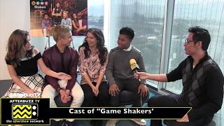 Game Shakers Cast Talks Crossover Special quotDanger Gamesquot [upl. by Aretina]