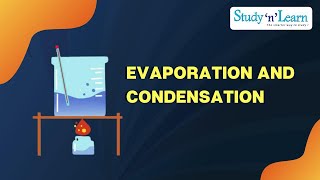 Evaporation and Condensation Science  Class 6 [upl. by Edelson]