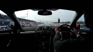 mondeo 25t 144 sec run  Santa Pod [upl. by Nylcaj]