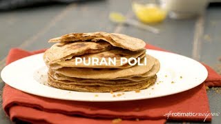 Rotimatic Recipes Puran Poli [upl. by Alma]