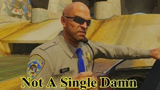 Officer Trevor Doesnt Give A Damn  Bad Reputation  Joan Jett  GTA V [upl. by Jedd]