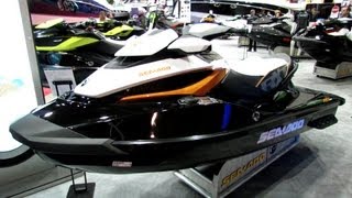 2013 SeaDoo RXT 260 Ultra Performance Jet Ski  Walkaround  2013 Montreal Boat Show [upl. by Hoagland]