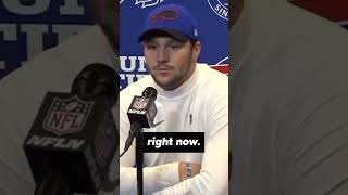 Josh Allens response is HILARIOUS🤣🤣 shorts bills [upl. by Berkeley787]