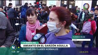 El Garzón Agulla lleva 11 días de clases irregulares [upl. by Andromache]