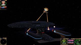 Star Trek Bridge Commander  Enterprise D vs Enterprise D  Reverse Mod Duel [upl. by Barbaraanne587]