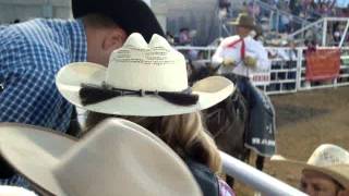 Tremonton Rodeo Womens Bronc Ride 2013 [upl. by Nevanod]