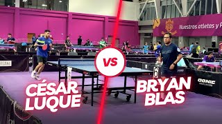 Campeonato Nacional Perú 2023  FINAL IV30  César LUQUE vs Bryan BLAS [upl. by Aiynat]