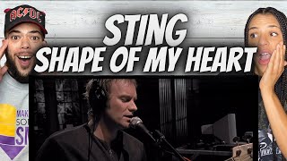 INCREDIBLE FIRST TIME HEARING Sting  Shape of My Heart REACTION [upl. by Ellerud]