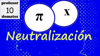 Neutralización ejercicios resueltos 01 [upl. by Etessil]