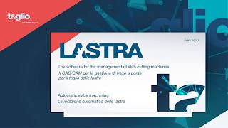 Lastra software to manage slab cutting machines [upl. by Ydor32]