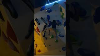 crazy ass dyno bouldering climbing climbingismypassion indoorclimbing climbinglife workout [upl. by Ientirb]