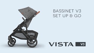 UPPAbaby Bassinet V3 – Set Up amp Go [upl. by Shyamal]