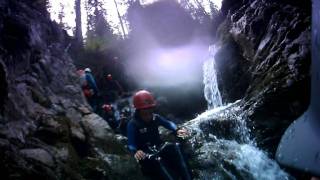 Canyoning im Kleinwalsertal [upl. by Bakeman]