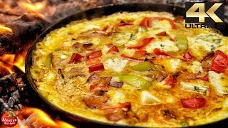 Best Frittata Recipe  4K Cooking ASMR [upl. by Jimmy]