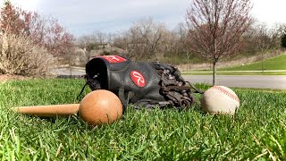 How to break in the Rawlings Premium series catchers mitt [upl. by Netsrek]