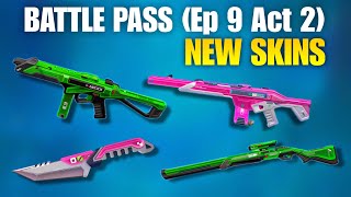 New Episode 9 Act 2 Battle Pass All Skins  Valorant [upl. by Jarrell384]