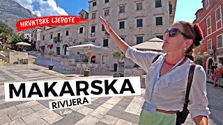 MAKARSKA Rivijera 1dio  POLJAKINJA Agata pokazuje Hrvatske Ljepote [upl. by Elenaj86]